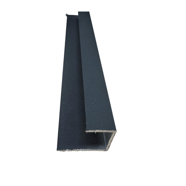 Aluminium U-Profil Anthrazit Schwarz