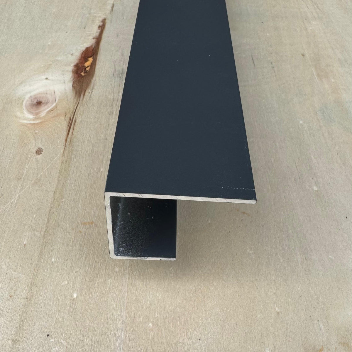 Aluminium U-profiel Dark Grey