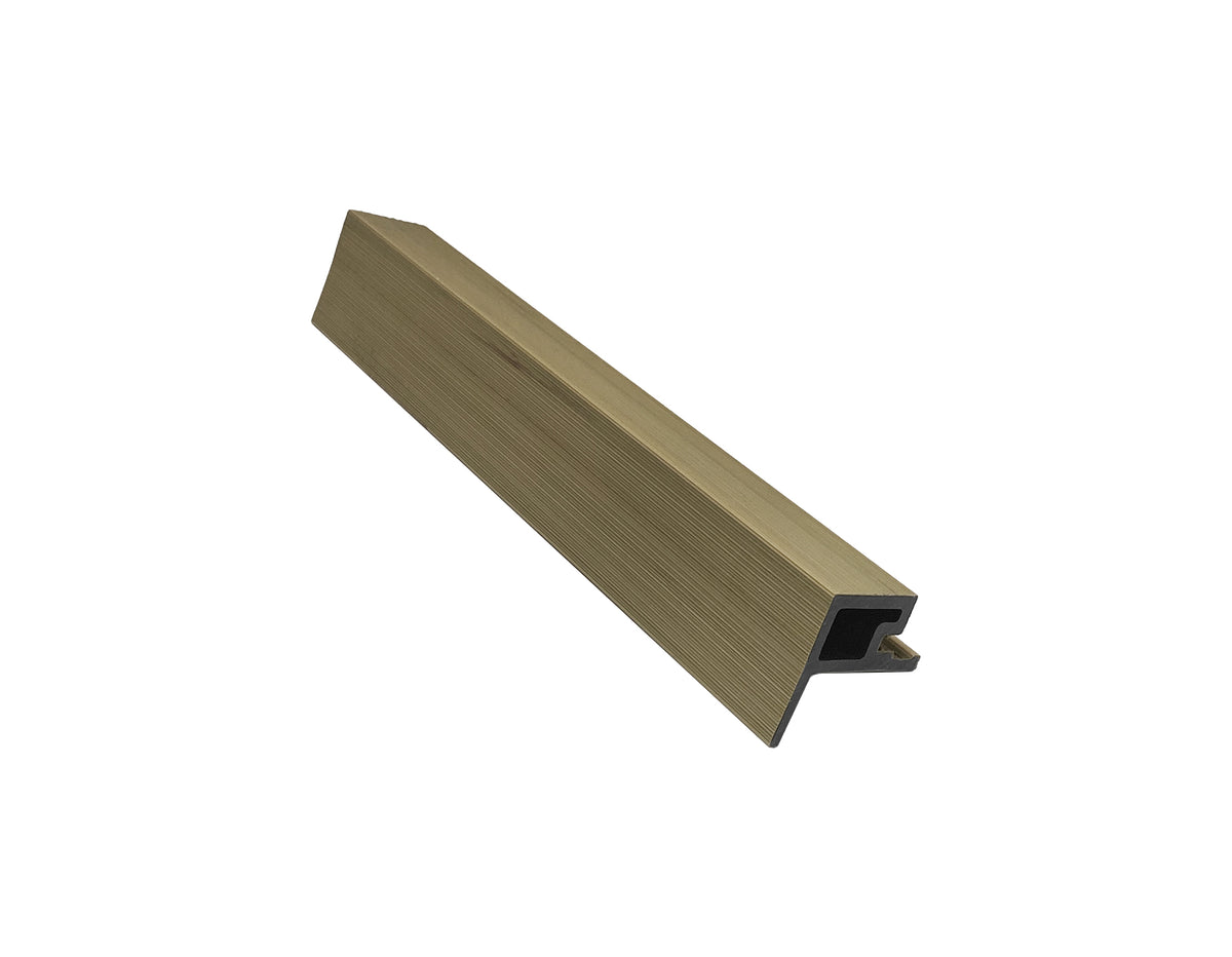 Composite Corner Profile Outer Corner Olive Black