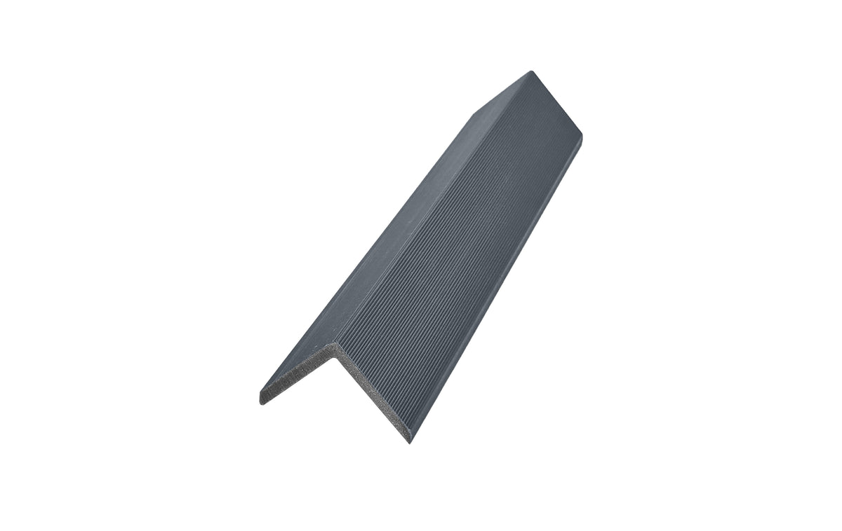Verbund-Abschlussprofil Dark Grey für Terrassendielen 400 cm