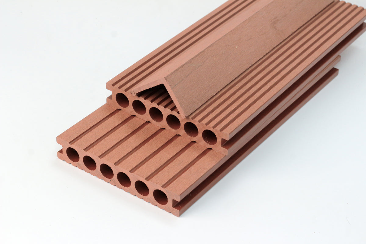 Composite edge finishing profile for decking boards 290cm