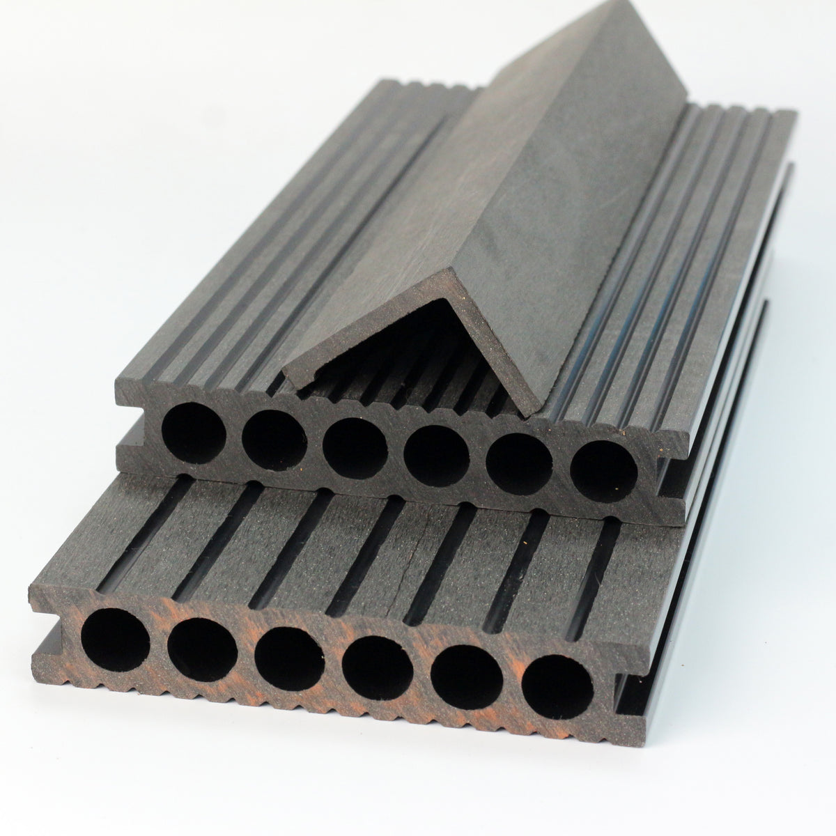 Composite edge finishing profile for decking boards 290cm