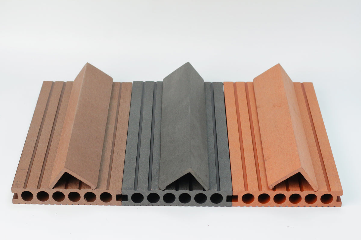 Composite edge finishing profile for decking boards 290cm