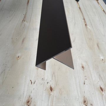 Aluminium F-Profiel Teak