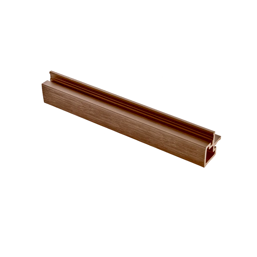 Eckprofil 290 cm für ungerade Paneele, Farbe: Royal Teak