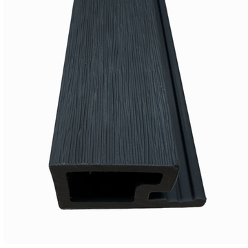 Endprofil 290 cm für ungerade Paneele, Farbe: Phantom Black