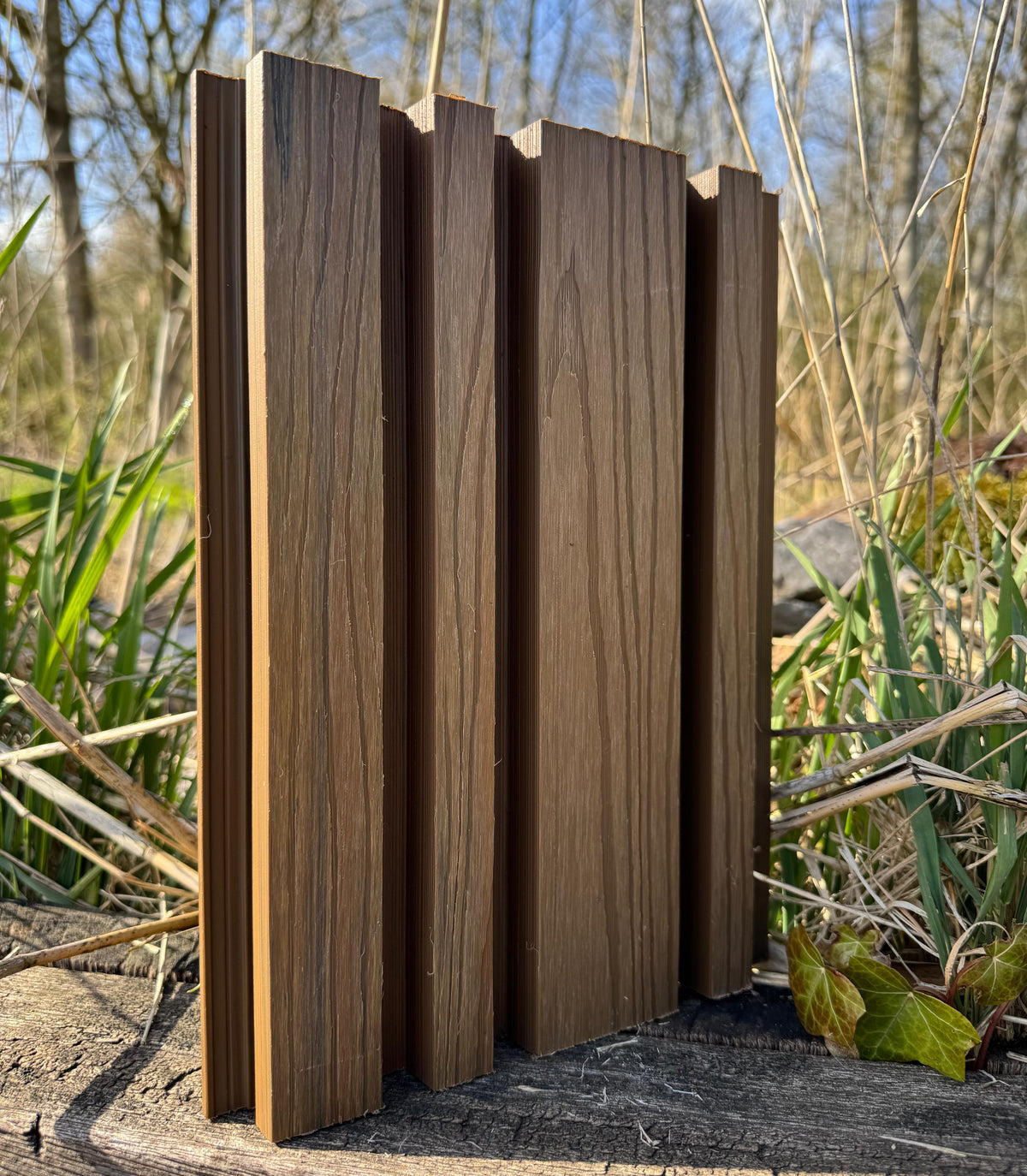 Composiet Gevelbekleding I Royal Teak I 240cm I 290cm I 340cm
